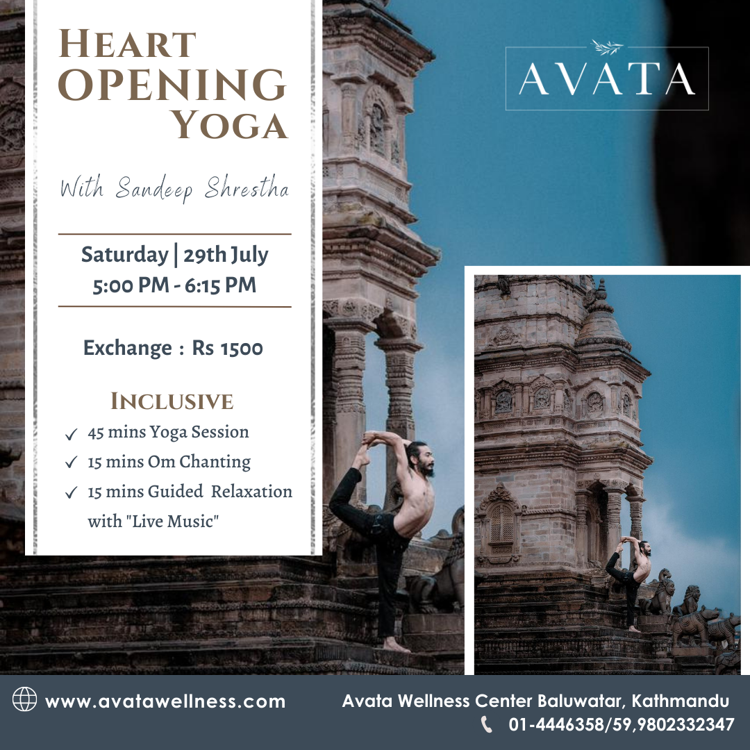 Heart Opening Yoga With Sandeep Shrestha