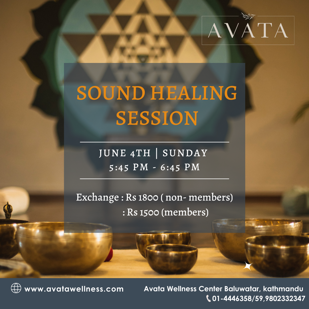 Sound healing - June 4th