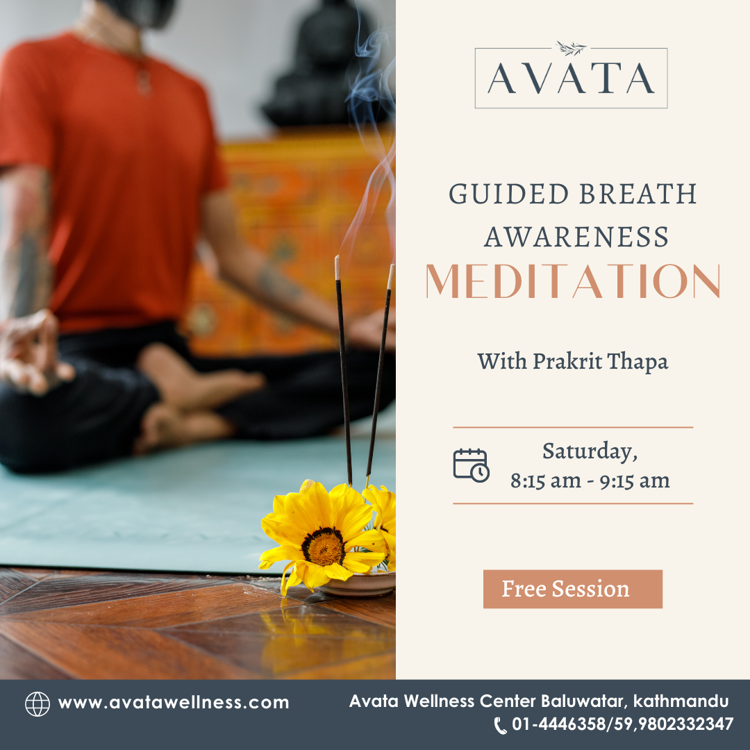 Guided Breath Awareness Meditation - May 6th