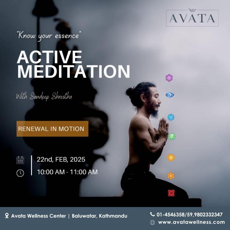 Active Meditation (Renewal in motion)