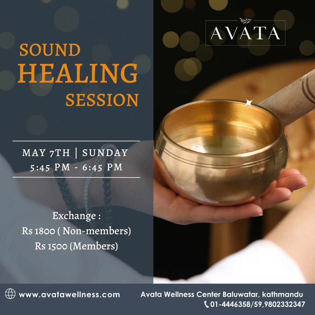 Sound Healing – May 7th