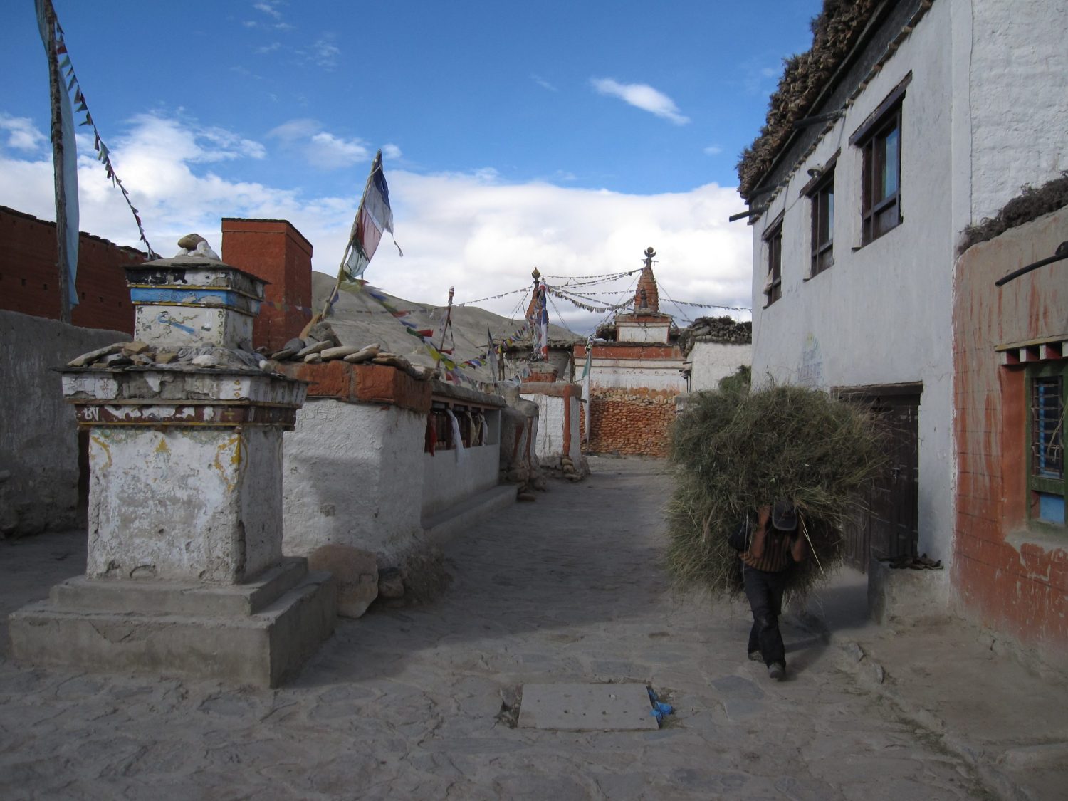 Manang town