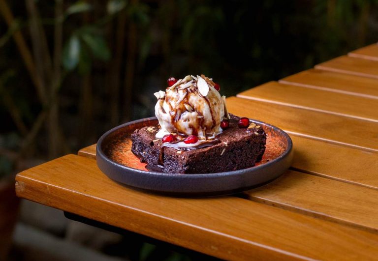 Brownie with Ice Cream