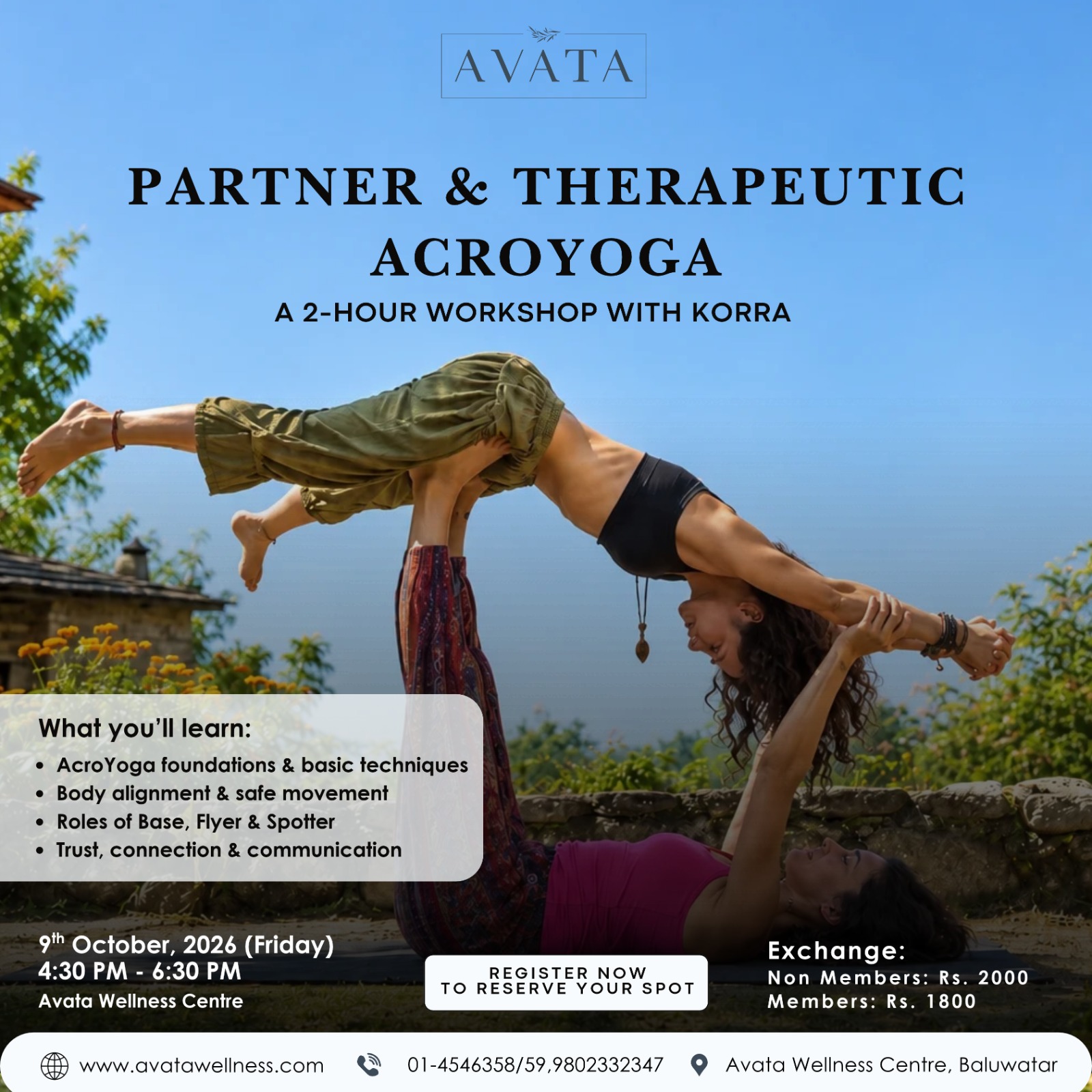 Acroyoga workshop