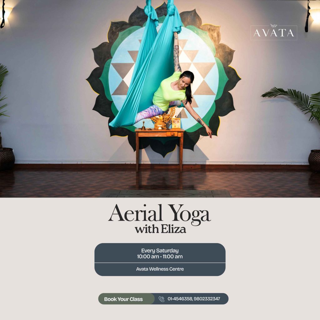 Aerial Yoga Session